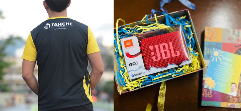 Celebrating Rockstar Employees: Tahche Sponsors Jersey for Cancer Awareness Run, JBL Speakers Gifted to Manila Employees